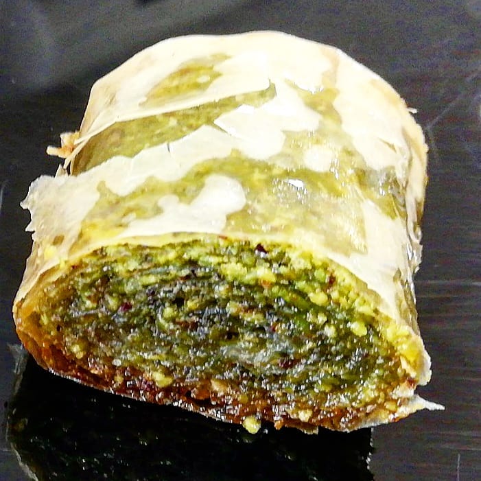 Patisserie Tokyo ha creado el baklava japonés, fusionando sabores turcos y nipones. Foto cedida por el establecimiento