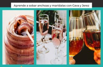 Taller 'Sobar anchoas y maridarlas con Cava y Jerez' en La Vinacería