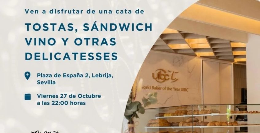 Cata de tostas, sándwiches, vino y otras delicatessen en Domi Vélez Bakery