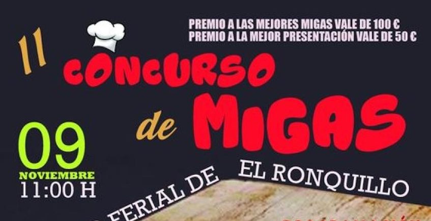 II Concurso de migas de El Ronquillo