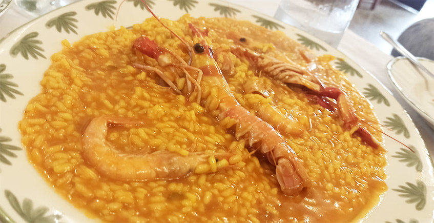 Comer un buen arroz en Sevilla (ciudad)