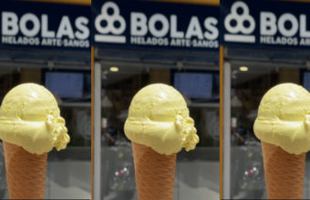 Los helados de Heladería y Pastelería Bolas