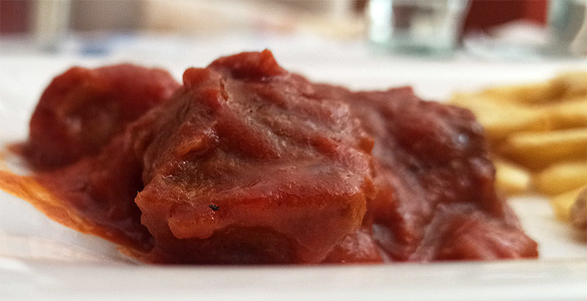 La carne en tomate de El Niño, comidas para llevar