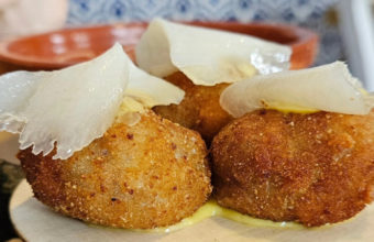 Las croquetas del puchero de Enea Restaurante