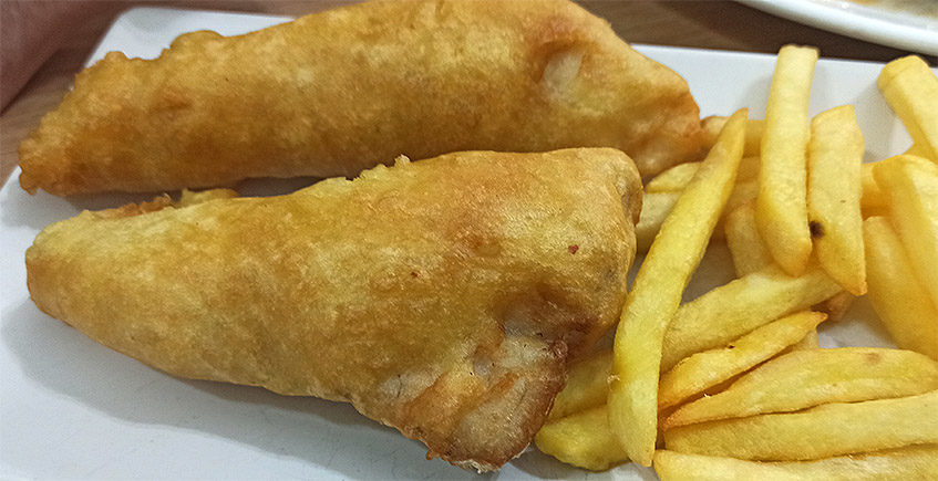 Las pavías de pescada del café bar Esperanza