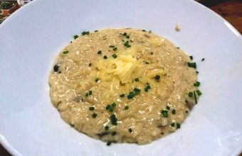 El risotto con parmesano de Estraperlo