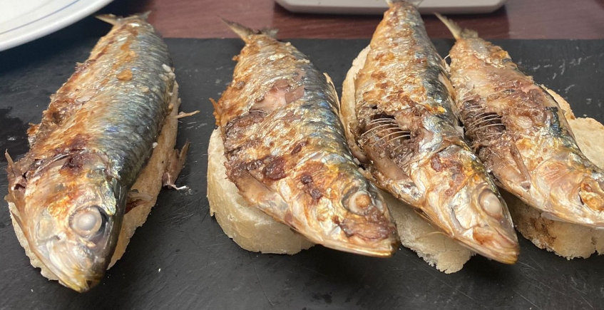 Las sardinas asadas de Bar Bistec