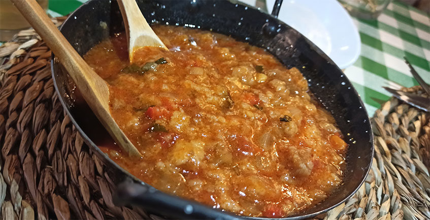 La sopa tomate de La Antigua Abacería de San Lorenzo