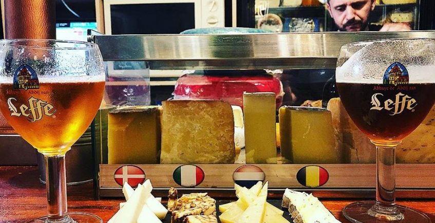 La tabla de quesos del Bar Juan Carlos