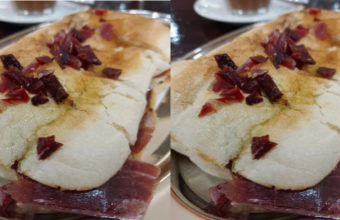 La tostada de jamón de Casa Ruiz de Miguel Ángel Miranda