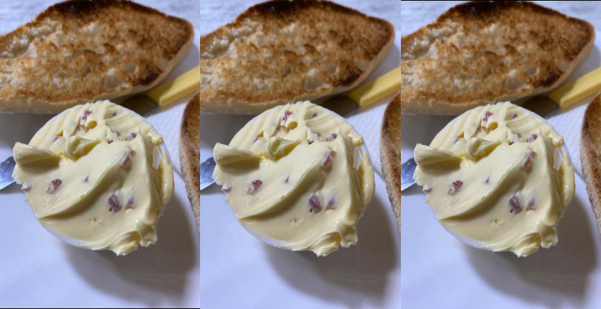 La tostada de Tulipán con jamón de Casa Moreno-La Esquinita
