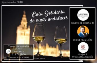 Cata solidaria de vinos andaluces en La Fortíssima