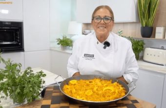 Vídeo Receta: Fideuá de pescado de Loli Rincón (Restaurante Manolo Mayo)