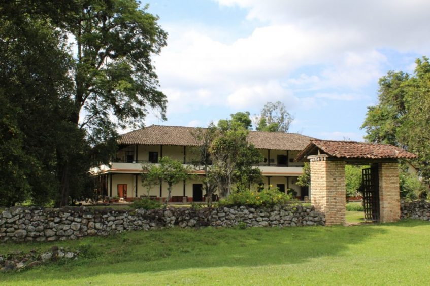 Hacienda Calibío, en Popayán, Colombia. Foto cedida por la empresa