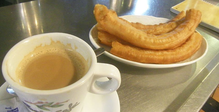 Cafe con churros