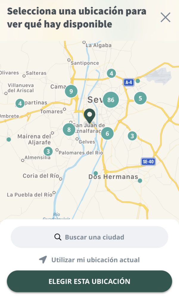 La app permite ver qué establecimiento salvan comida contra el despilfarro cerca del usuario. Foto: CosasDeComé.