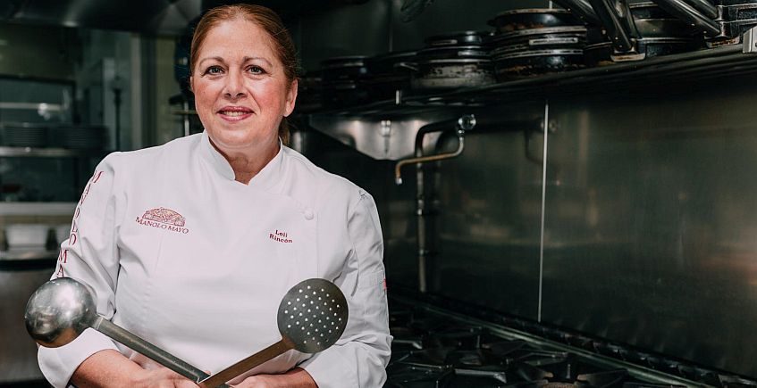 Loli Rincón, chef de Manolo Mayo, finalista del concurso ‘Tapas Alimentos de España’