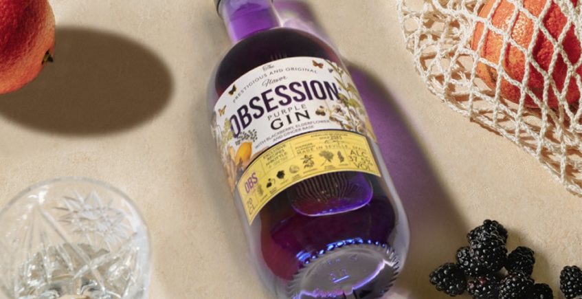 Obsession Purple, la ginebra sevillana de mora que ha vendido más de 25.000 botellas desde el confinamiento