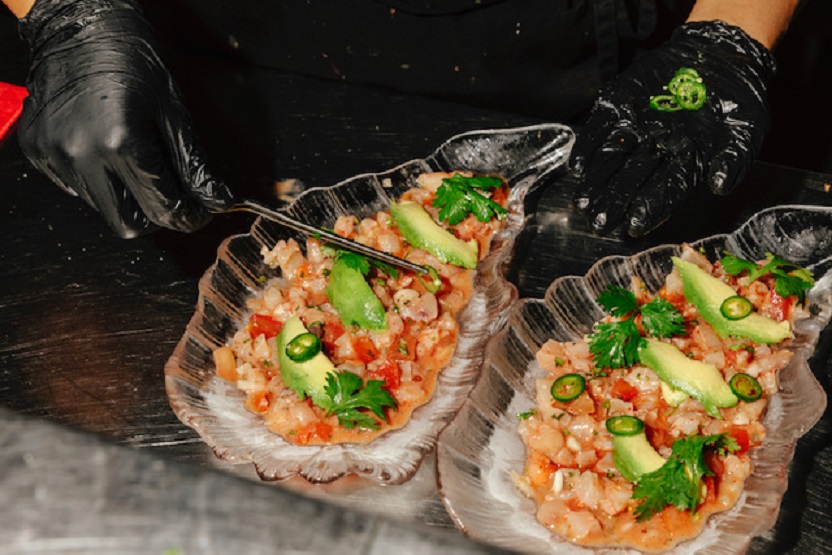 Ceviche acalpuqueño, uno de los platillos de pescado más conocidos de la gastronomía mexicana. Foto cedida por el establecimiento