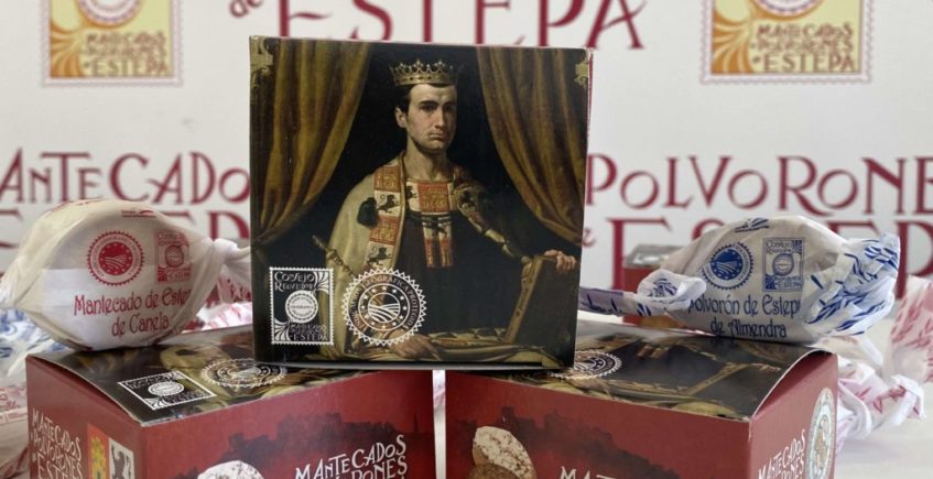 Mantecados y Polvorones de Estepa estrena estuches en homenaje a Alfonso X El Sabio