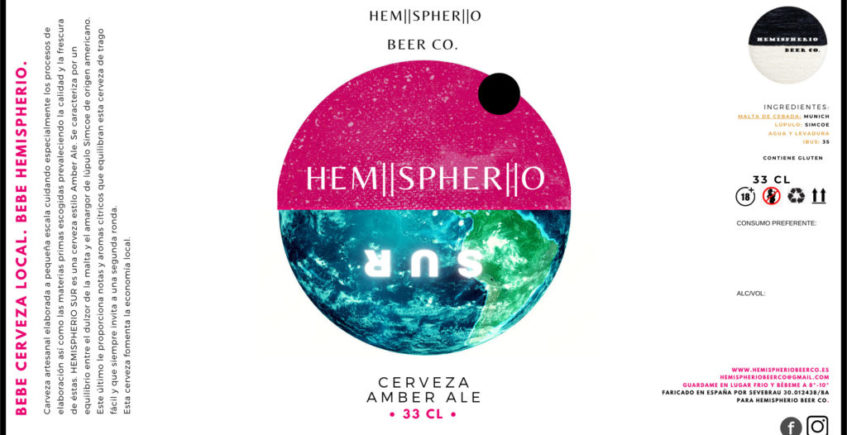 Hemispherio Beer and Co, nuevas cervezas artesanas desde Sevilla... a medio mundo