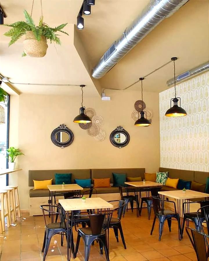 Interior de Ananás Coffee and Brunch. Foto cedida por el establecimiento