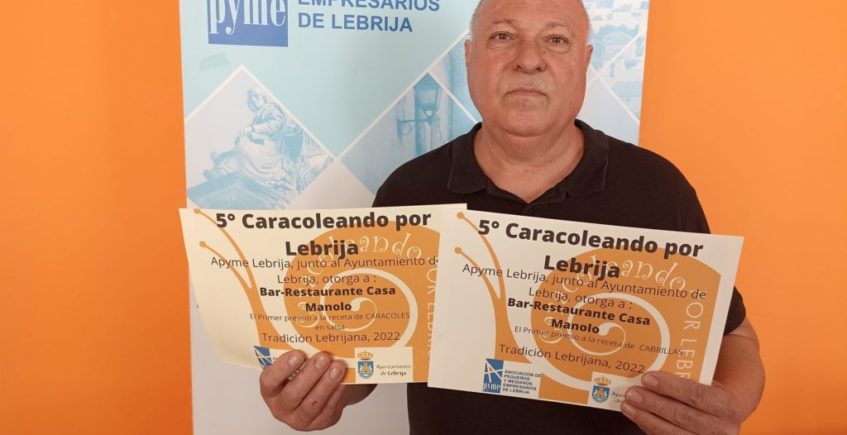 Casa Manolo, ganador del primer premio de caracoles y cabrillas de Caracoleando por Lebrija