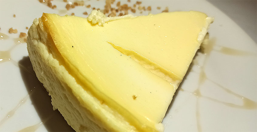 La tarta de queso de Leña al Lomo