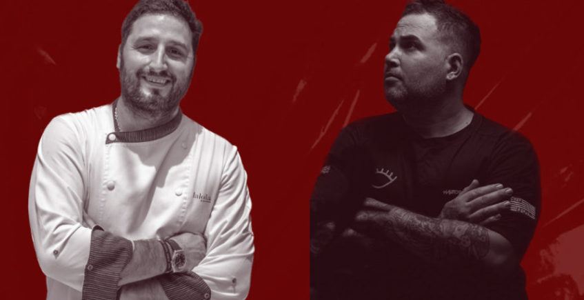 Los chefs Javier Abascal y Mauro Barreiro invierten sus recetas para cocinarlas juntos