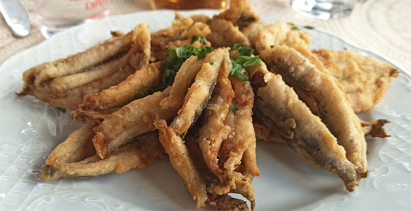 Los boquerones al limón de Ruota Arroces