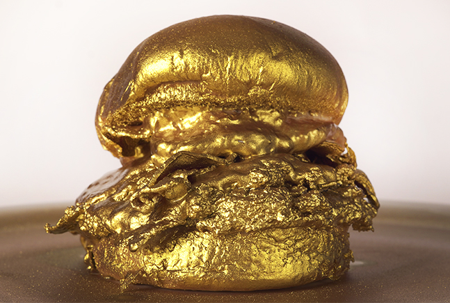 La fiebre del oro llega también a las hamburguesas