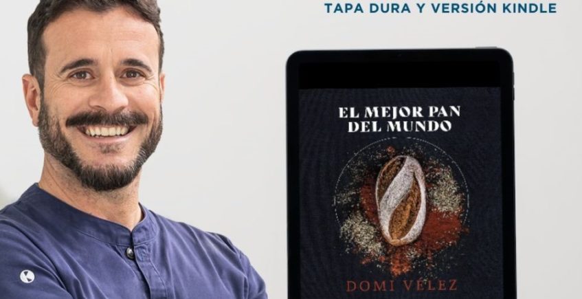 Domi Vélez lanza su primer libro 'El mejor pan del mundo'