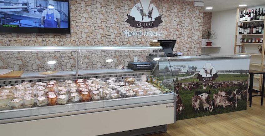 Quesos Quesí de Osuna abre tienda en Sevilla