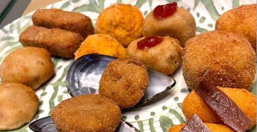 Becerrita estrena en la CroqueWeek unas croquetas de espinacas con garbanzos