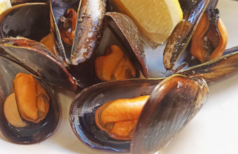 Los mejillones cocidos de la cervecería El Mejillón