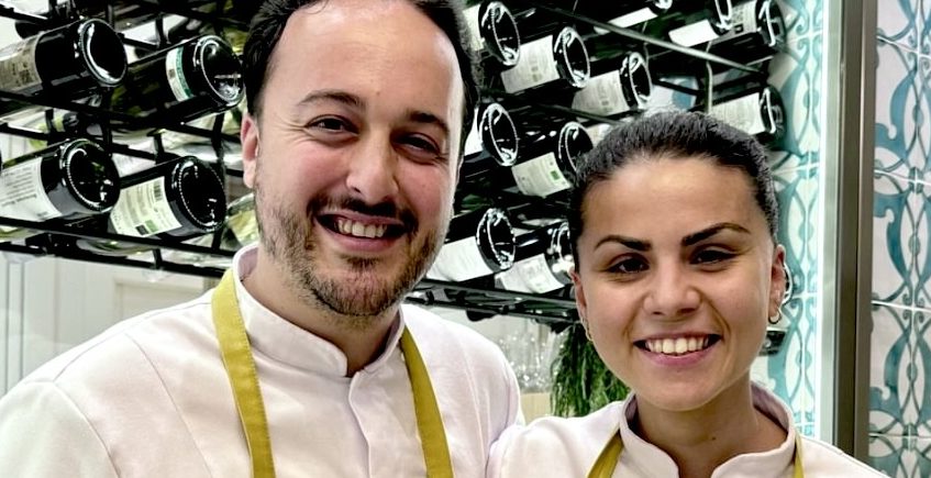 Rita Llanes y Manu Lachica de Leartá, candidatos a Cocineros Revelación